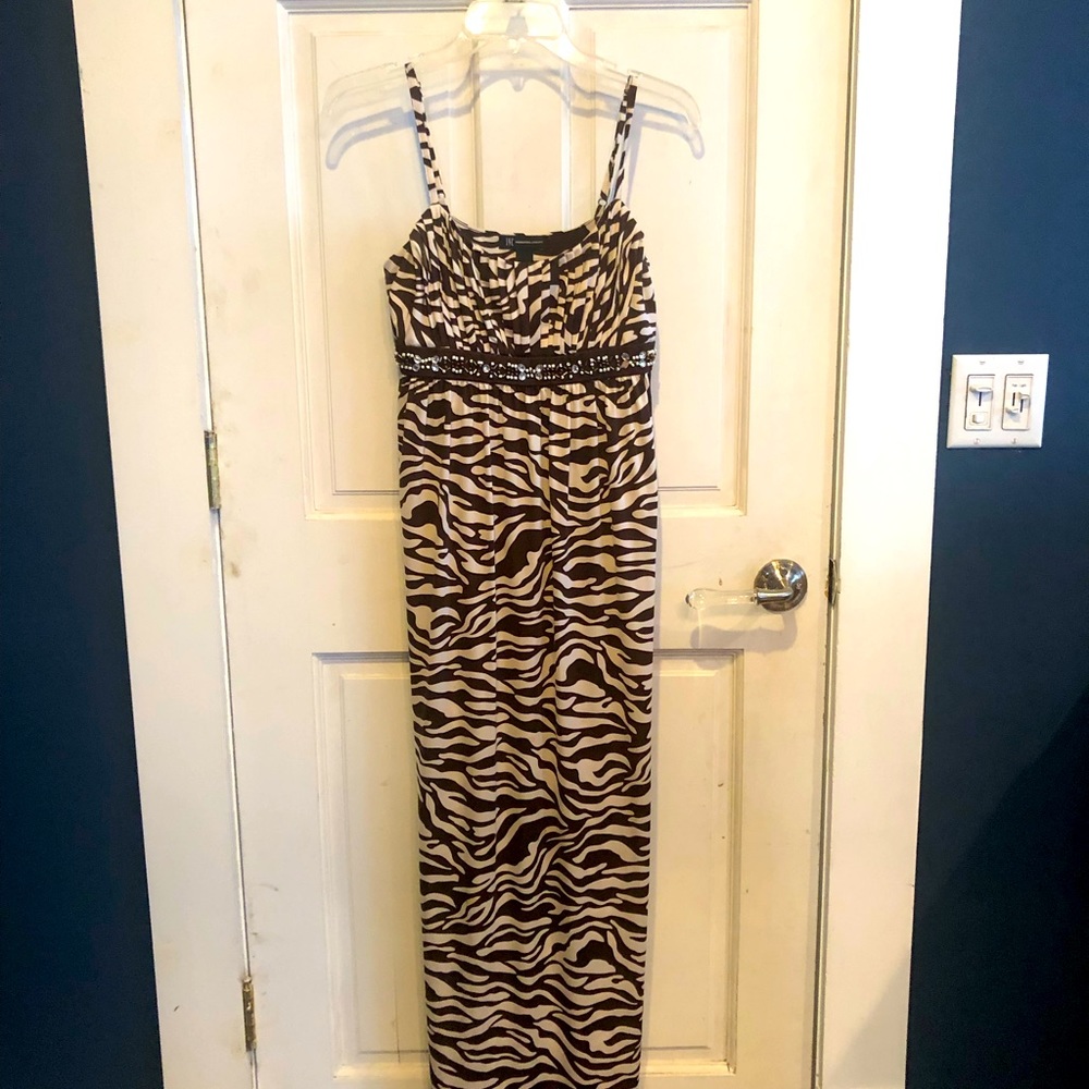 INC Animal Print Cocktail Dress